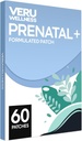 Veru Wellness Prenatal Plus Daily - Essential Multi Prenatal Folate, Calcium, Magnesium - Självhäftande Patch (60 Patch)