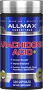 ALLMAX Essentials Arachidonic Acid + - 120 kapslar - Ökar styrka och förbättrar uthållighet - Glutenfri - 30 portioner