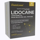 CARELAND 4% Lidocaine Gel Patch, 35 Räkna Maximal Styrka Smärta Patches för muskelavlastning i hals knä tillbaka och axlar Unscented Numbing Patch för lugnande nerver, gemensamma