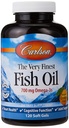 Carlson The Very Finest Fish Oil Orange 120 + 30 Softgels, 700 mg (kan tuggas)