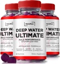 NutraRize (3 Pack) Djupvatten Ultimate Male Gummies - Officiella Djupvatten Male Essentials, Premium Deepwater Ultimate Gummies för män, Djupvatten Ultimate Male Gummy, Performance Review (180 Gummies)