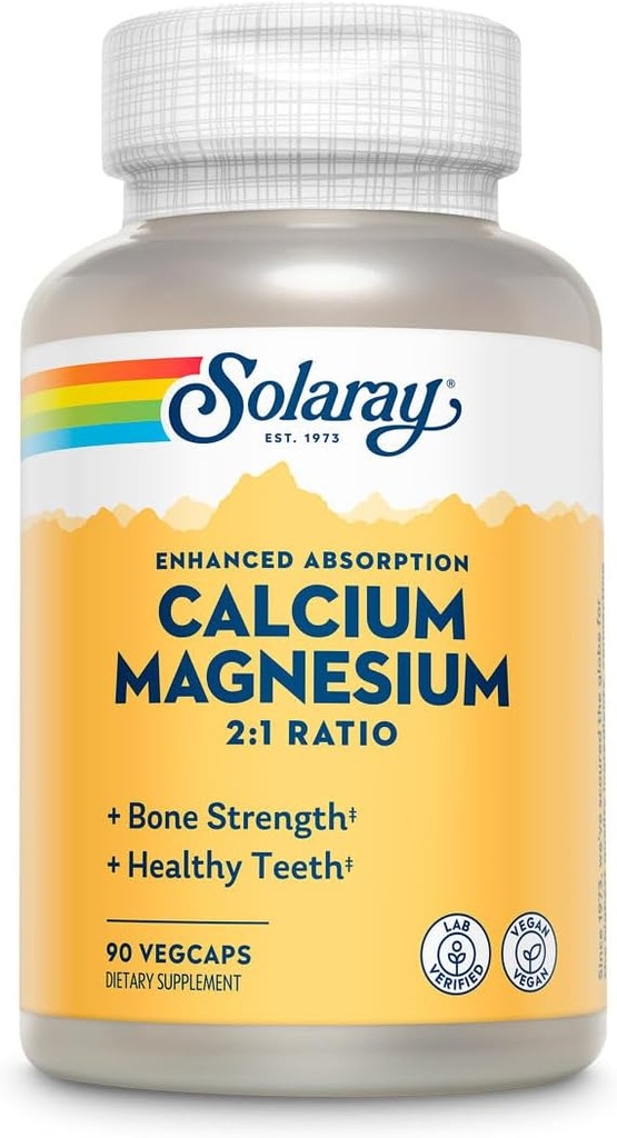 Calcium & Magnesium - Full Range Amino Acid Chelates i en speciell örtbas (90 kapslar)