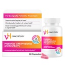 VH Essentials Probiotics for Women with Prebiotics, Cranberry & Vitamin C - 60 Capsules (30 Day Supply) - Kvinnors Probiotika Support Gut Balance, Feminine Health & Urinary Tract Health för kvinnor