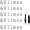 Hearing Aid Domes - Universal Domes for Hearing Aids - Sizes Small, Medium, Large & X-Large Earbud Replacements och BTE Hearing Sound Amplifiers