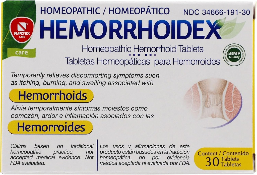 HEMORRHOIDEX tabletter