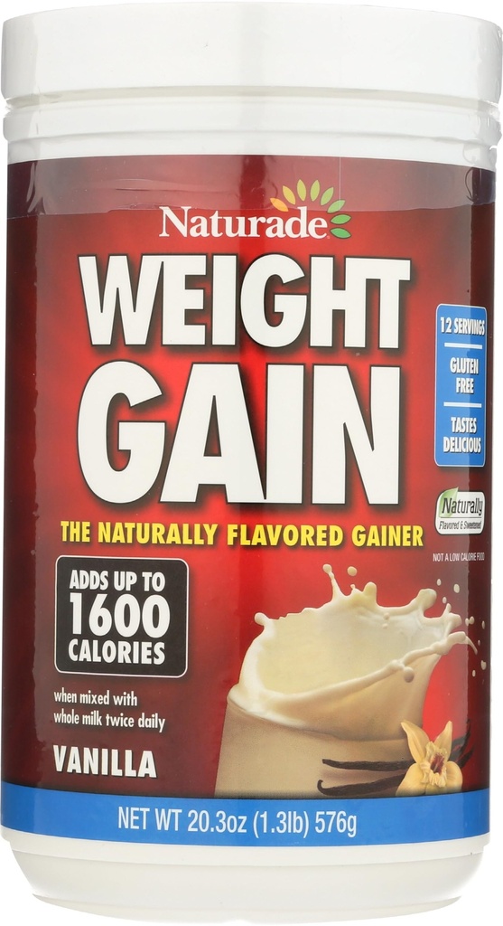 Natura Sugar Free Weight Gain Powder, 20.3 OZ