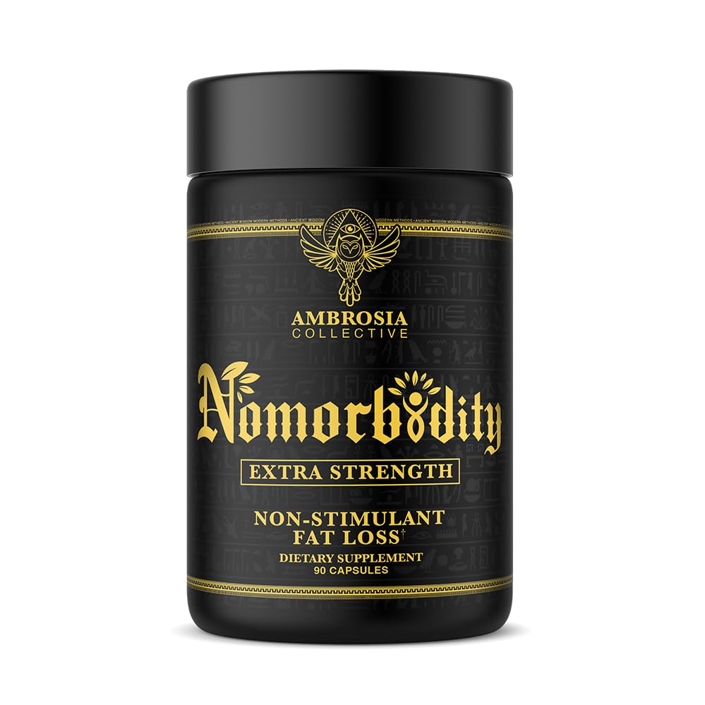 Ambrosia Nomorbidity Advanced Appetite Control & Hunger Management Formel | Appetite Suppressant & Mood Support med KSM-66 Ashwagandha, Garcitrin och Thinogen