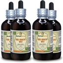 He Shou Wu, Fo Ti (Polygonum Multiflorum) Tincture, Organic Dried Prepared Root Liquid Extract (Brand Name: HerbalTerra, Proudly Made in USA) 4x4 fl.oz (4x120 ml)