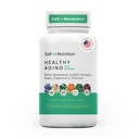 Hälsosam åldrande tillskott för kvinnor - Resveratrol, NAD, Collagen Booster, Biotin, Hyaluronic Acid & More. Cellular Health, Beauty, Longevity - USA, Vegan, 60 kapslar.