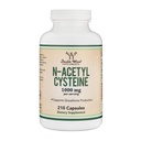 NAC Supplement N-Acetyl Cysteine (1.000mg Per Servering 500mg Per Cap, 210 Capsules) (Tredjepartstestade) med Odor Masking Technology för att öka Glutathione nivåer genom dubbelträning