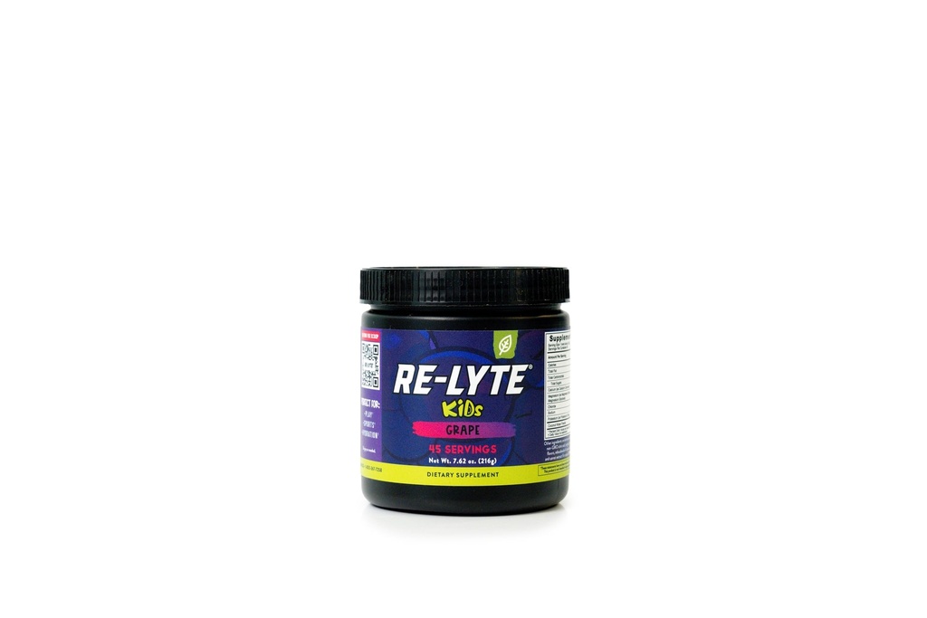 REDMOND Re-Lyte Kids Hydration Electrolyte Mix Powder, Grape 7,62 oz