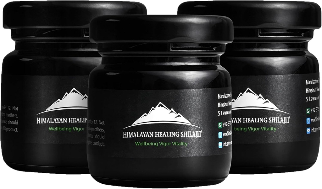 Rena Himalayan Organic Shilajit Resin Supplement | Innehåller Fulvic Acid och Trace Minerals | Autentiska och naturliga | 150 Grams