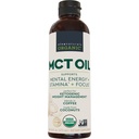 Viva Naturals Organisk MCT Olja, 16 fl oz - MCT Oil för kaffe, USDA Organic, Non-GMO, Paleo Certified & Keto Friendly, stöder energi och mental klarhet