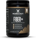 Wilderness Athlete Fiber + | Löslig och olöslig fiber tillskott för kvinnor och män - Prebiotisk fiberpulver för Digestive Support - Daglig dricka Mix - Dietary Powder Unflavored