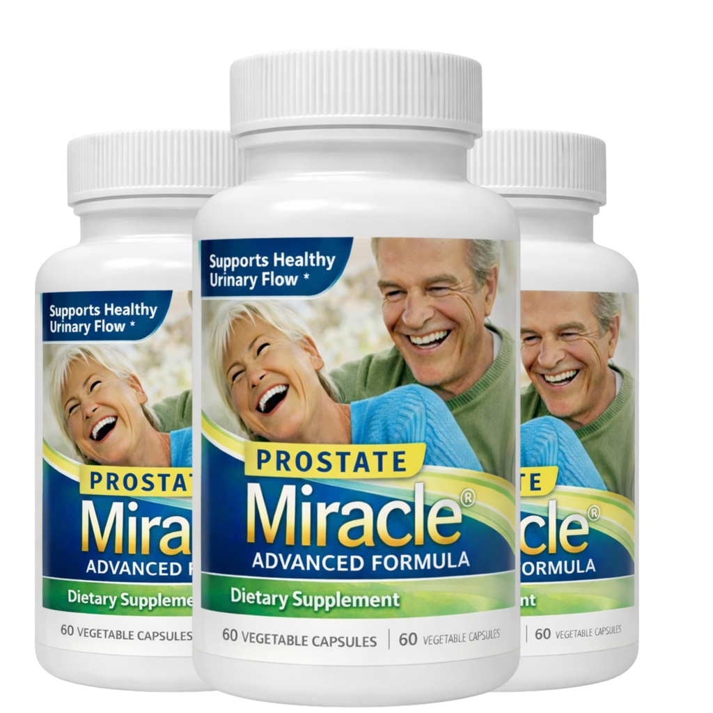 3 Pack Prostate Miracle Avancerad Formel