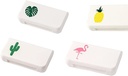 SagaSave Travel Pill Case 3 Compartments Portable Pill Case Dustproof och Moisture-Proof Daily Pill Case Small Pill Box för vitaminer, fiskolja, kosttillskott (4 stilar)