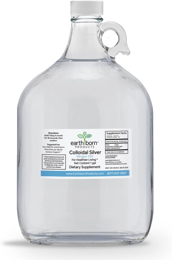 Monatomiskt kolloidalt silver (128OZ).
