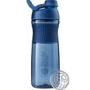 BlenderBottle SportMixer Shaker Bottle Perfekt för Protein Shakes och Pre Workout, 28-Ounce, Navy