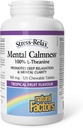 Stress-Relax Chewable Suntheanine L-Theanine 100 mg av naturliga faktorer, icke-drowsy Stress Support för mental lugn och avkoppling, tropisk frukt smak, 120 tabletter