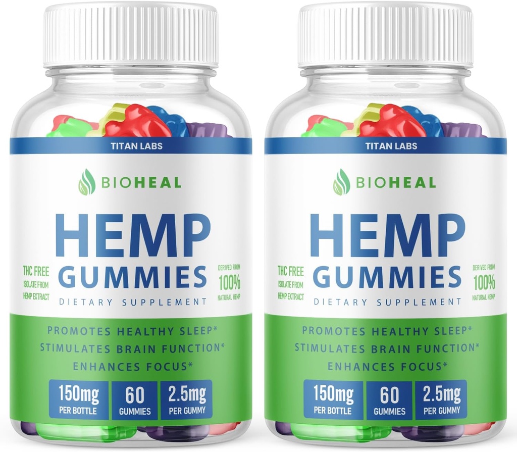 (2 Pack) Bioheal Gummies, Bioheal Gummies för Tinnitus, Bioheal Gummies 300mg, Bio Heal Gummies, Bioheal Heal Gummies, Bioheal Gummy S, Bioheal Gummies Advanced Formula Support (120 Gummies)