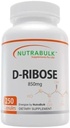 D-Ribose kapslar 4250 mg per dos - fri från mjölk, ägg, gluten, socker - 250 kapslar