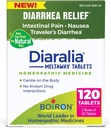 Boiron Diaralia tabletter för Diarrhea Relief, Gas, Bloating, Intestinal Pain och Travler's Diarrhea - 120 greve (2 Pack av 60)