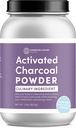 Ultra FINE Coconut Activated Charcoal Powder - Kulinära och kosmetiska applikationer, Velvety Smooth Texture för smoothies, Ice Creams, Pastries, Soaps, Ultra Fine för en mjuk Finish, No Grit!