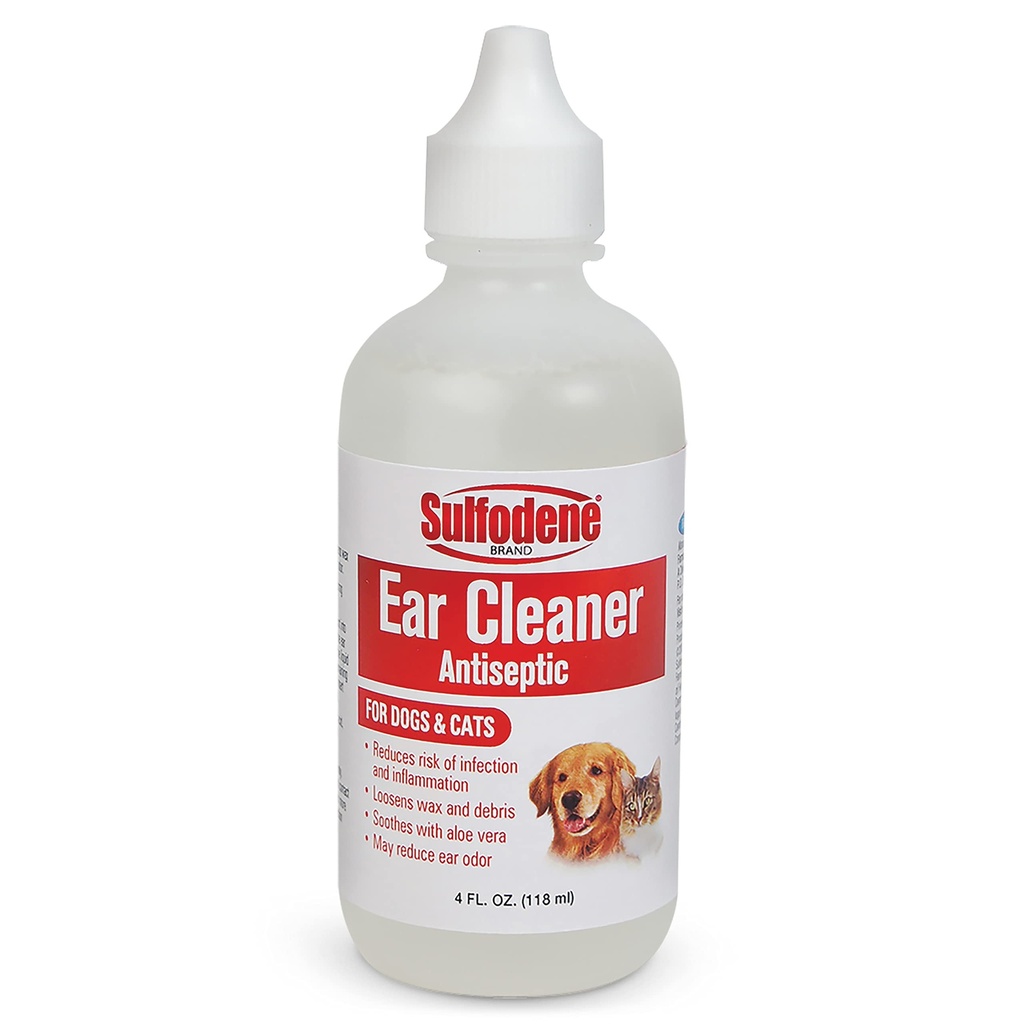 Sulfodene Ear Cleaner för hundar och katter 4oz
