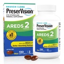 PreserVision AREDS 2 Eye Vitamins, # 1 Eye Doctor Recommended Brand, Lutein och Zeaxanthin Supplement med vitamin C, Vitamin E, Zinc och Copper, 130 Softgels (Minigels)