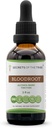 Secrets of the Tribe Bloodroot Alcohol Tincture Extract, Ansvarsfullt odlad Bloodroot (Sanguinaria Canadensis) Dried Root (2 fl oz)