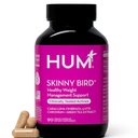 HUM Skinny Bird Green Tea Extract Appetite Support för kvinnor med 5HTP, Chromium, Caralluma Fimbriata, Gluten Free och Vegan, Green Tea Extract Capsules Kosttillskott för kvinnor, 90 kapslar