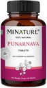 Punarnava tabletter av mi Nature| 90 tabletter, 1000 mg| 45 Days Supply | Herbal tabletter | Vegan | Boerhaavia diffusa | från Indien