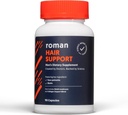 Ro Hair Support Supplement för män | med Saw Palmetto, Zink och Biotin för att hjälpa till med stöd och näringshår | 30-dagars leverans (90 kapslar)