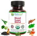 USDA Organic Blood Sugar Blend | Stöder Hälsosam Metabolism * | med Bitter Melon, Moringa, Aloe Vera, Nopal, Papaya Extracts & More | 60-Day Supply | Vegan & Non-GMO | USA-Made