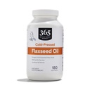 365 av Whole Foods Market, Flax Seed Oil, 180 Count