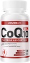 CoQ10-400mg-Softgels with PQQ, BioPerine & Omega-3, Coenzyme Q10(Ubiquinone) Supplement for High-Absorption, Powerful-Antioxidant, Support Heart & Energy-Production, 120 Servings