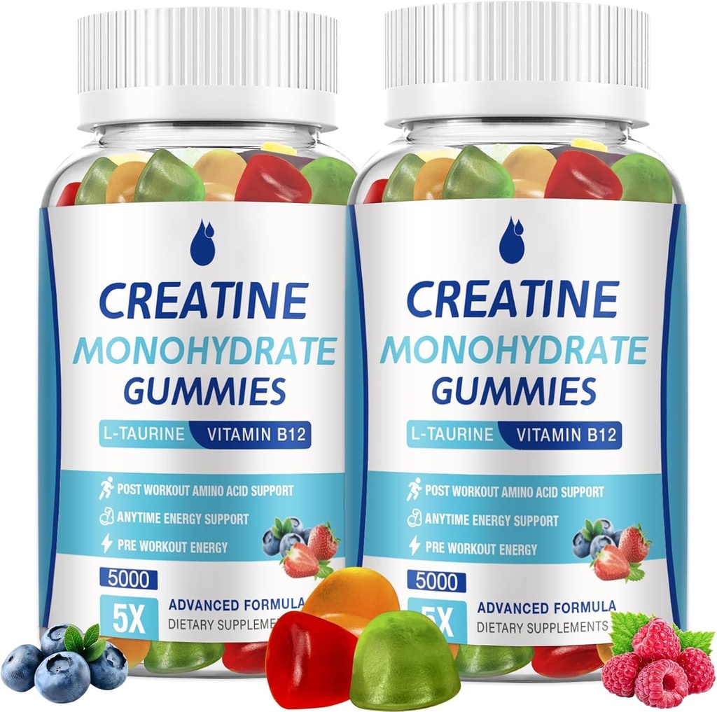 Kreatinmonohydrat Gummies 2 Packs