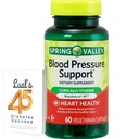Spring Valley Blood Pressure Support, 60 kapslar. inkluderar | från A till Zink med LUAL |