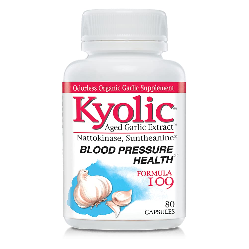 Kyolisk åldrande vitlök extrakt Formel 109, 160 caps av Kyolic (Pack of 2)