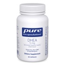 Rena inkapslingar DHEA 5 mg - Immune Support & Hormones Balance * - Micronized DHEA - Gluten Free & Vegan - 60 kapslar