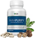 ParaPurify-120 kapslar: Digestive Health Support Supplement Inkluderar Mimosa Pudica Black Walnut Supreme Nutrition- Organisk Formel, Non-GMO All-Natural Herbal Blend för Optimal Gut Health