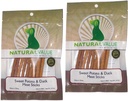 Naturligt värde Sweet Potato & Duck Soft Chew Meat Sticks innehåller Glukosamin & Chondroitin för Hip & Joint Health (Detta är en 2 Pack)