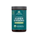 Ancient Nutrition Organic SuperGreens Energizer Powder med probiotika och B12, gjord av verkliga frukter, grönsaker och örter, för Digestive, Avgiftning och energistöd, 25 portioner