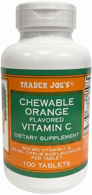 Trader Joe's Chewable Orange smaksatt vitamin C