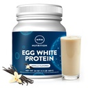 MRM Nutrition Egg White Protein | Vanilla Flavored | 23g Fat-Free Protein | med Digestive enzymer | Högsta biologiska värde | kliniskt testad | 20 portioner