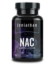 Leviathan Nutrition NAC Supplement N-Acetyl Cysteine för Lung, Liver, Immune Support - Potent Antioxidant Support för att öka Glutathione Levels 600mg, 120 kapslar