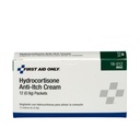 Första hjälpen Endast 18-012 Hydrocortisone Cream Packets, 12 Count