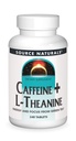 Källa Naturals Koffein + L-Theanin, energi och fokus stöd från grönt te * - 240 tabletter