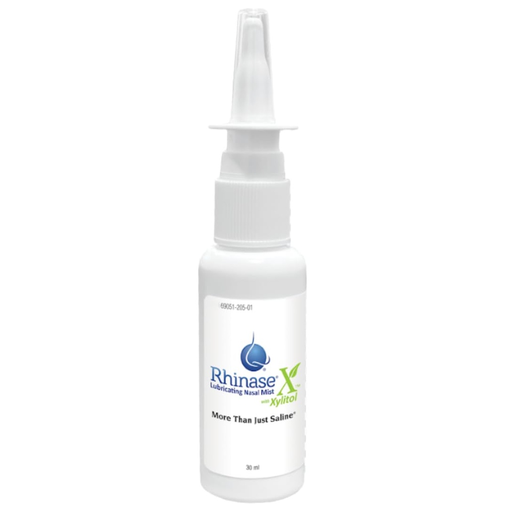 Rhinase X Lubricating Nasal Mist Spray med Xylitol | Långvarig Symptom Relief från Nasal Dryness | Mindre Sneezing, Itchiness, Nasal dropp och Överbelastning