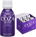 Sleep Aid Supplement Drink | Melatonin Free | Naturliga sömnhjälpmedel för vuxna | Jujube, Magnesium, L Theanine, L Tryptophan, Vitamin B, Glycin, Hops | Cherry Flavored (Pack av 6)